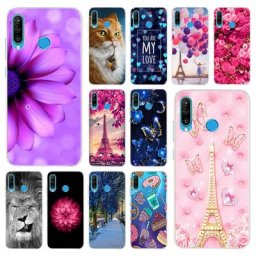 Étui pour Huawei P30 Lite étui mignon silicone motif couverture pour Huawei P30 Lite MAR-LX1M P30Pro