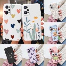 Coque arrière de téléphone en silicone souple pour OPPO coque mignonne mode détruire AndrFlower