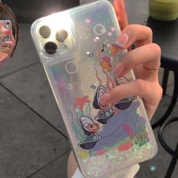 Coque de téléphone liquide NING Sand Laser Oyster étui scintillant amour cœur Campan fleurs