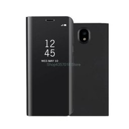 Étui à rabat transparent avec miroir pour SAMSUNG pour Galaxy J5 2017 Duos J530F/DS J530 J7 2017