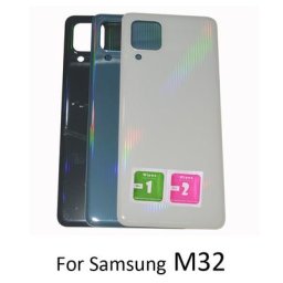 Coque arrière avec adhésif pour Samsung Galaxy pour modèles M32 M325 M325F M325FV