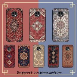 Coque de téléphone à motif floral pour Samsung tapis persan housse pour Samsung A51 A30s A52