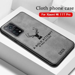 Coque en tissu grill cerf pour Xiaomi Mi 11T Pro Mi 12S Pro 12X 10T Lite Mi 11 Ultra Mi 11