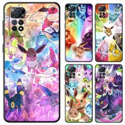 Coque de luxe souple en TPU pour Xiaomi coque Anime Pokemon Pikachu Redmi Note 9S 10S 12 8T 9T 11