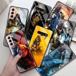 Coque en verre pour Samsung Galaxy S20 FE S10 Plus S21 Ultra Note 10 Lite 20 S9 S10e S8 9