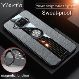 Coque de téléphone antichoc en silicone souple coque arrière en tissu pour Xiaomi Mi 10T Lite 10T