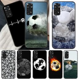 Étui ballon de football pour Xiaomi coque de jeu Redmi Note 11 10 Pro 8 9 9S 10S 11S 9A