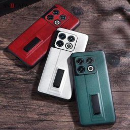 Étui de téléphone antichoc en cuir pour Oneplus 10T Zan10 Pro 5G métal Invisible rapide ket