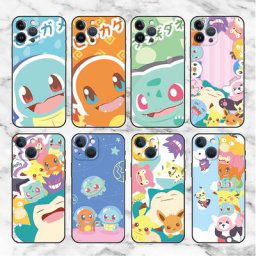 Coque de téléphone Pokémon mignonne pour Apple coque souple en TPU iPhone 13 Pro Max 12 11 Mini X