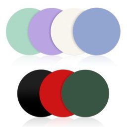 Feuille d'autocollant de disque en métal pour voiture support de téléphone magnétique universel