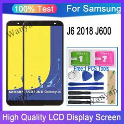 Écran tactile LCD OLED de remplacement pour Samsung Galaxy J6 2018 J600 J600F