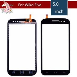 Écran tactile LCD noir de remplacement 5.0 pouces pour Wiko Cink Five
