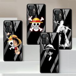 Coque en verre Anime One Piece pour Xiaomi casque Bery NDavid 11 Lite 11T F3 M3 Redmi Note 11