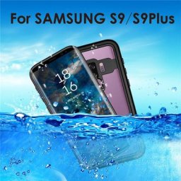 Coque étanche pour Samsung Galaxy S9 PLUS protection contre les chocs et la saleté 6.6 pieds sous
