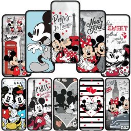 Coque dessin animé Mickey Minnie Mouse pour téléphone étui souple OPPO A17 A15 A16 A12 A53 A54 A55
