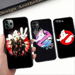 Ghostbusters – coque de téléphone noir souple pour IPhone pour modèles 14 13 12 11 XS X 8 7