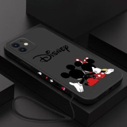 Coque de téléphone Disney Mickey Minnie vue arrière pour OPPO Realme 8 7 7i 6i 6 Pro C1 C11 C12 C15