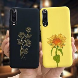 Coque en silicone souple peinte à la mode pour Xiaomi coque tournesol jaune coque de téléphone