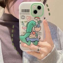 Coque souple en TPU avec dinosaure mignon TD65 étui pour OPPO Reno 7 6 5 4 3 Pro Plus SE Lite 2 2F