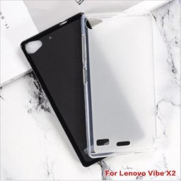 Coque de protection en silicone pour Lenovo en TPU souple noir mat pour Vibe X2