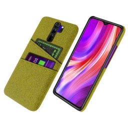 Coque en tissu double carte pour Xiaomi compatible modèles Redmi Note 8 Pro 9S Note 8t