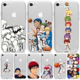 Coque de téléphone transparente Anime Kuroko No Basket coque pour iPhone 13 12 11 Pro MAX XS X Poly