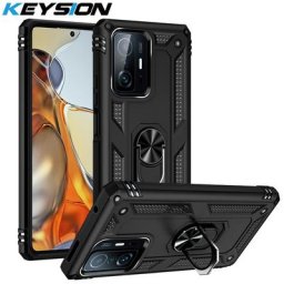 KEYSION – coque blindée antichoc avec anneau support pour Xiaomi compatible Mi 11T Pro 5G Mi 10T