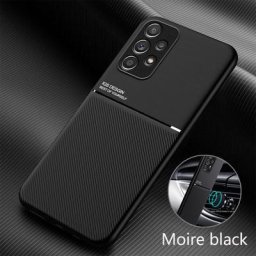 Étui Rigide en Cuir de Bergame pour Samsung Galaxy S21 S22 Ultra S20 FE Plus A52 A72 A51 A71