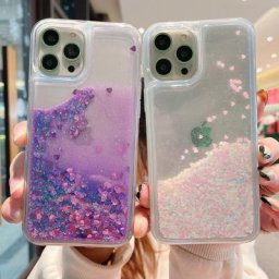 Coque à paillettes liquides Love Coussins pour Xiaomi coque antichoc en silicone souple sables