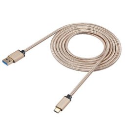 LESHP-Câble de charge et de transfert de données chargeur USB3.0A vers USB Type-C durable léger