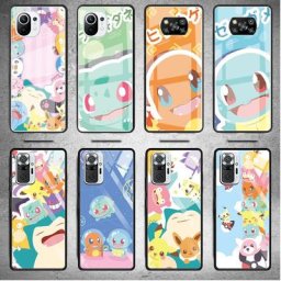 Coque en verre mignonne pour Xiaomi Mi casque NDavid F3 11 Lite 11T 10T Redmi Note 10 Pro