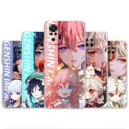 Coque en silicone souple Genshin Impact Hot Game coque Funda pour Xiaomi Redmi Note 11 11S 11E 10 8