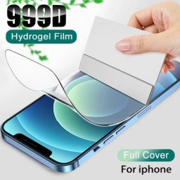 Film hydrogel à couverture complète pour iPhone protecteur d'écran souple pas de verre 11 12 Pro