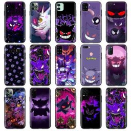 Étui noir pour Huawei Mate 20 P40 P30 P20 Nova 2 Lite Pro 7 SE 2i 3 3i 4E 5T Couverture Z-40 Pokemon
