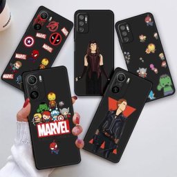 Protection Marvel Avengers LOGO Silicone Case Vivo V21 Y19 l's Pro V21 Y71 Y91 Y20 V20 V21 Y90
