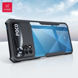 Xundd – coque poco x4 pro coque de protection antichoc transparente anti-poussière pour Xiaomi