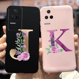 Pour Xiaomi Poco F4 Mignon Lettres Housse En Silicone Souple TPU Étui de Téléphone Pour Xiaomi Poco