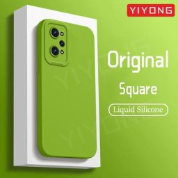 YIYONG-Coque souple en silicone liquide d'origine coque pour OPPO Realme coque pour OPPO Realme