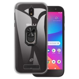 Support de bague de luxe antichoc pour BLU View 2 étui de protection en Silicone TPU souple