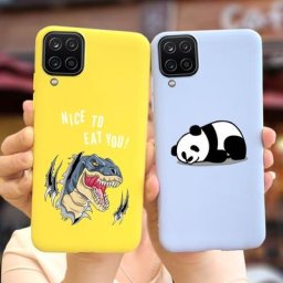 Coque de téléphone en Silicone souple mignonne et peinte pour Samsung Galaxy A12 M12 F12 M127F