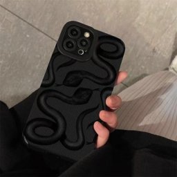 Coque Antichoc en Silicone Souple pour iPhone Coque Mignonne Motif Dreluque Salle 11 12 13 14