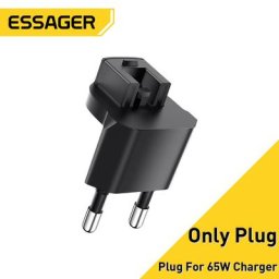 Adaptateur de prise pour chargeur Essager 65W GaN USB Type C