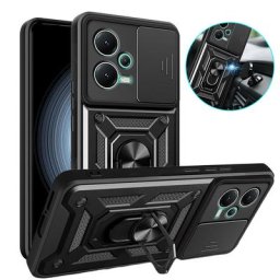 Coque de protection pour Xiaomi Redmi Note 12 Pro 5G étui de voiture armure coque arrière caméra