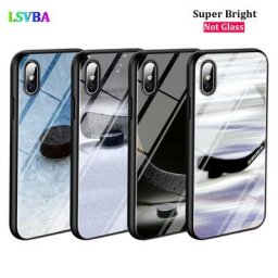 Coque noire brillante pour iPhone compatible modèles 6 6S 7 8 11pro X XR XS Max 5s 5 SE