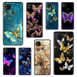 Belle coque papillon pour Xiaomi Redmi Note 10 11 11S 11E 11T 11S 9C 10C 10A 8 9 8A Pro + mode