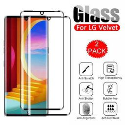 Protecteur d'écran incurvé 3D pour téléphone LG Velvet 5G Film de protection Anti-éclatement en