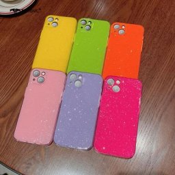 Ins Candy Glossy TPU Phone Case fraîchement Soft Glitter Purple Pink Silicone Cover iPhone 14 13