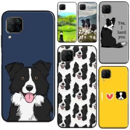 Coque de téléphone motif chien Border Collie étui pour Huawei P30 Pro P20 P40 Mate 20 Lite P Smart