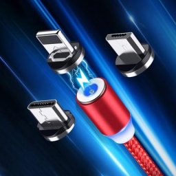 Câble Micro USB/type-c magnétique pour recharge rapide compatible avec xiaomi redmi note 7 Android