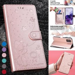 Étui portefeuille en cuir à la mode pour Samsung chat et équation S21 S21Plus S21Ultra S21FE